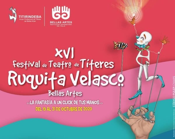 Festival de Títeres Ruquita Velasco Bellas Artes será virtual