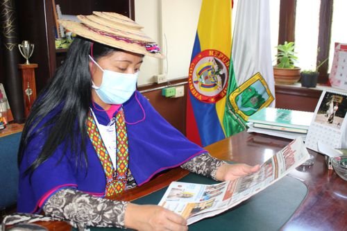 Mercedes Tunubalá Primera mujer indígena alcaldesa en Colombia Mercedes Tunubalá Primera mujer indígena alcaldesa en Colombia