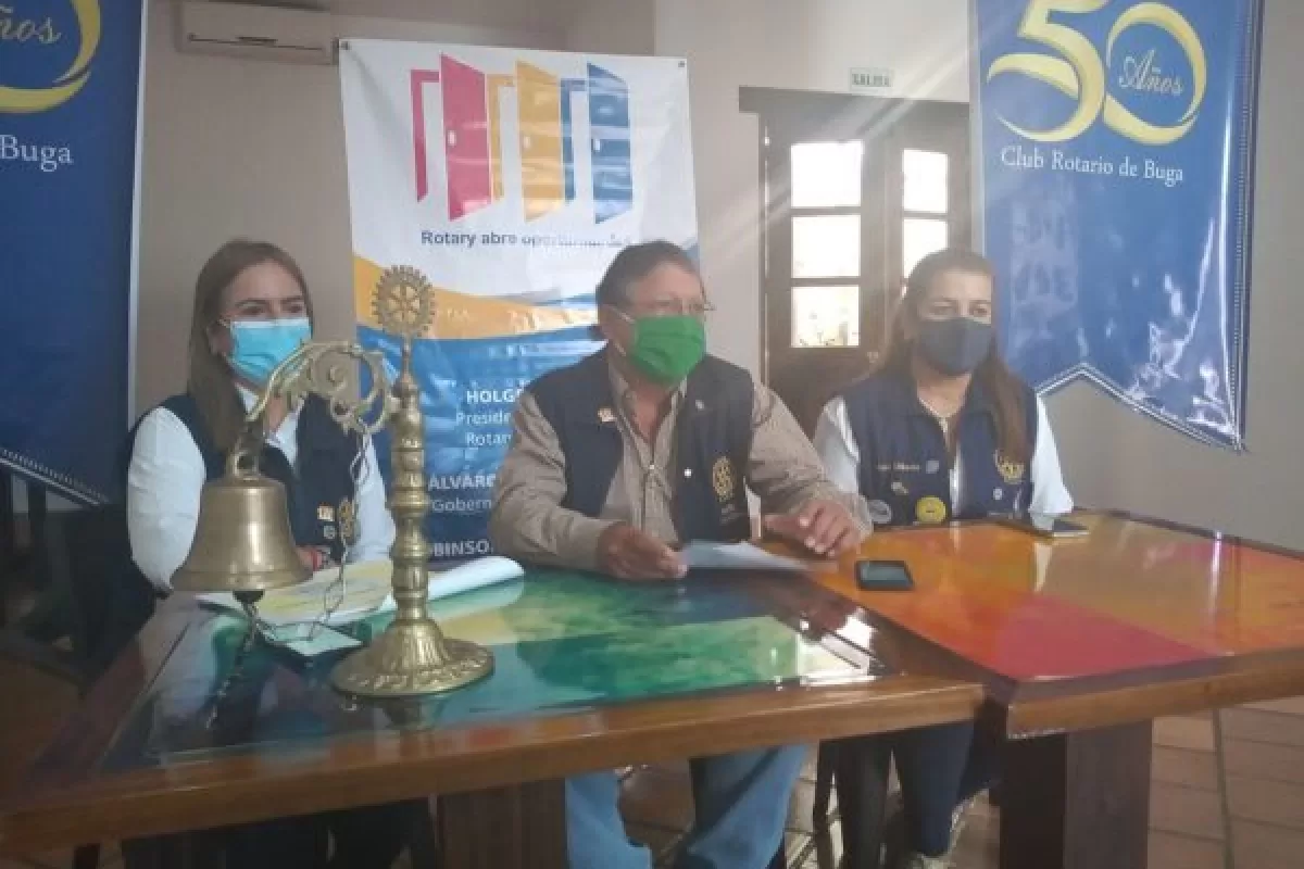 Club Rotario de Buga, 50 años dando de sí antes que pensando en sí