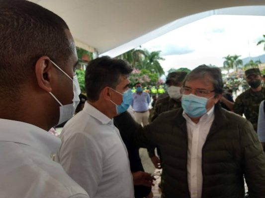 Plan Nacional Navidad 2020 en el Valle del Cauca, lanzó en Buga Ministro de Defensa Carlos Holmes Trujillo  