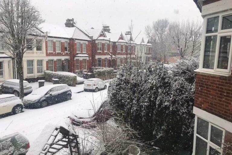 Nieve de la esperanza vistió a Londres Nieve de la esperanza vistió a Londres