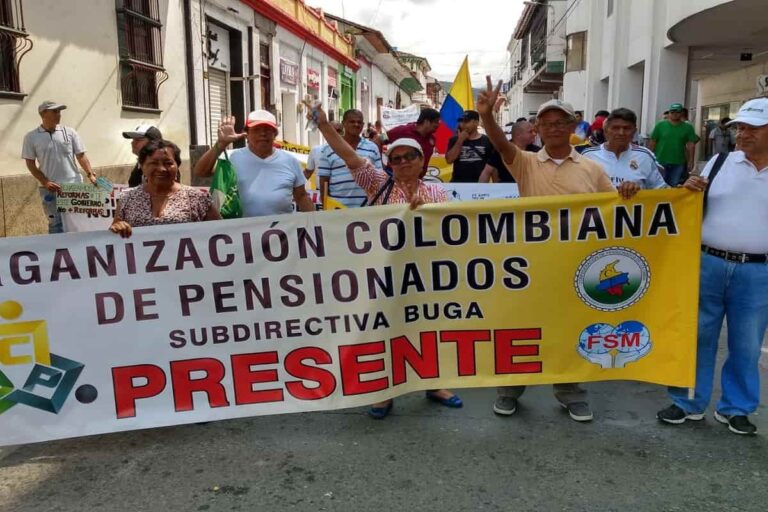 Por el no a la Reforma Tributaria marcharán pensionados en Buga Por el no a la Reforma Tributaria marcharán pensionados en Buga
