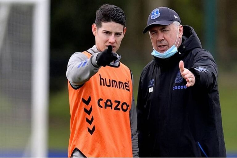 James Rodríguez acaricia su revancha con Ancelotti en el Real Madrid James Rodríguez acaricia su revancha con Ancelotti en el Real Madrid