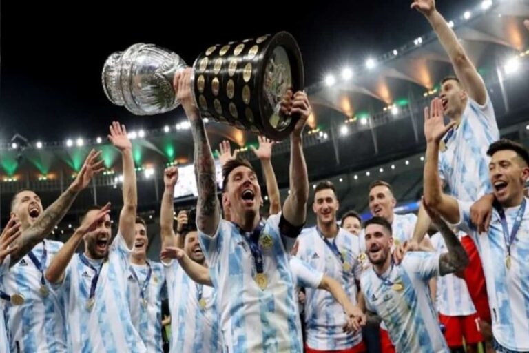 Argentina campeón de América  y Colombia tercero, con la satisfacción de haber empatado con los campeones