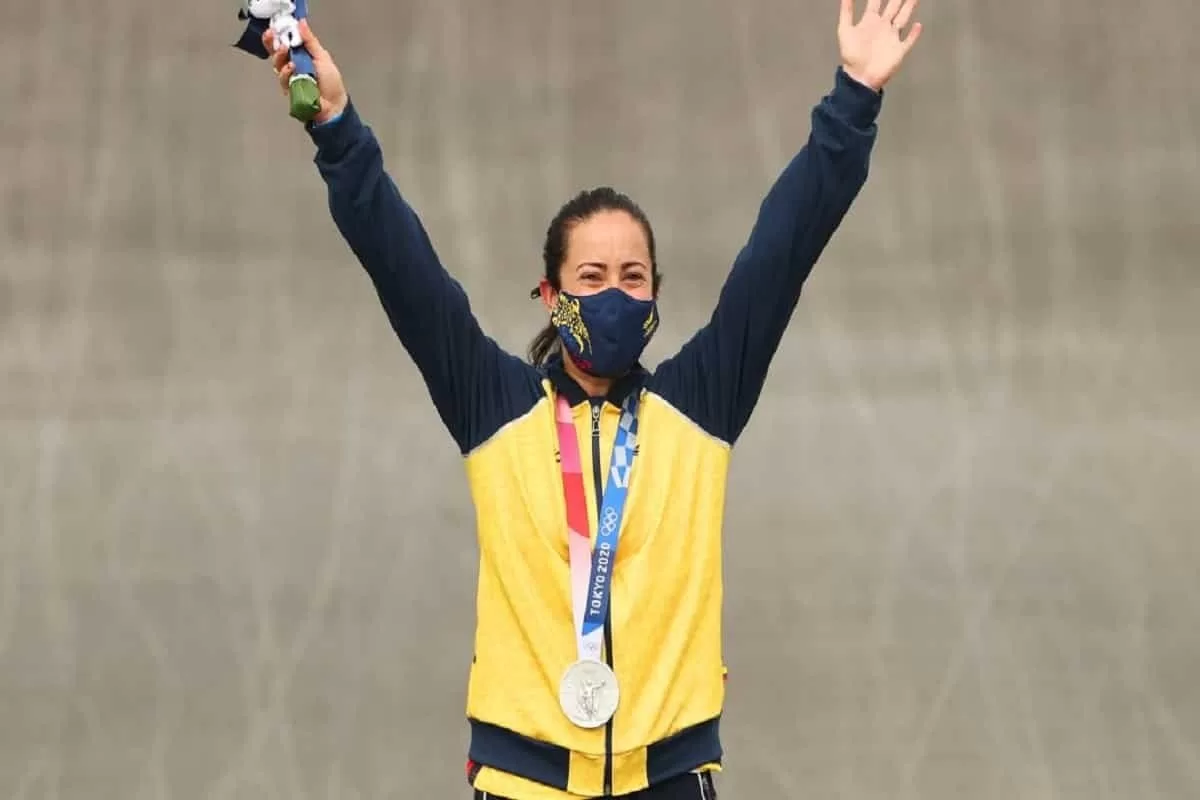 Mariana Pajón, con tripe medalla olímpica  rompe record  en bicicrós