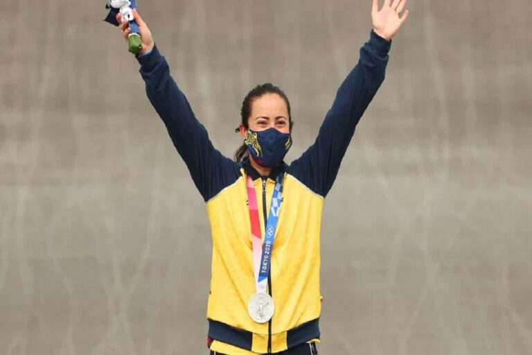 Mariana Pajón, con tripe medalla olímpica  rompe record  en bicicrós
