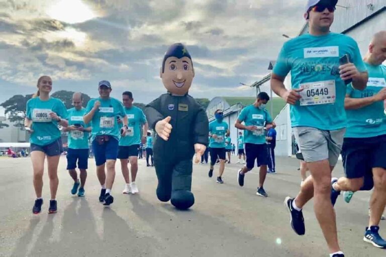 Héroes no están solos, el mensaje de la carrera Héroes no están solos, el mensaje de la carrera