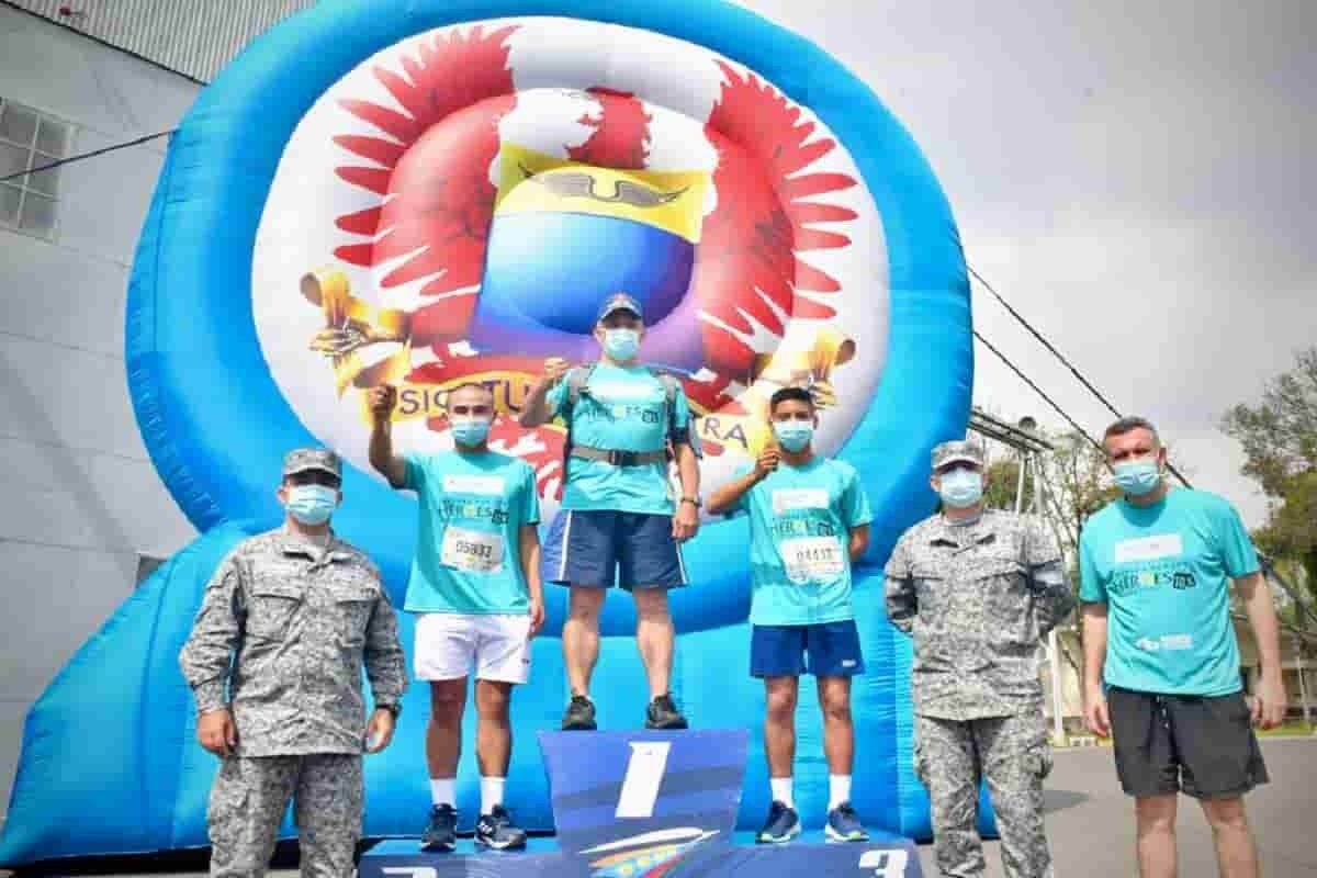 Héroes no están solos, el mensaje de la carrera  