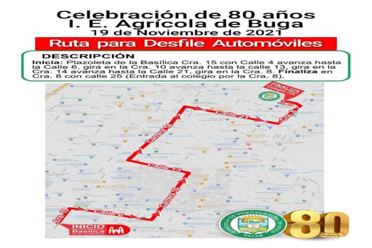 Desfile da inicio a celebración de 80 años de la Institución Educativa Agrícola ITA de Buga Desfile da inicio a celebración de 80 años de la Institución Educativa Agrícola ITA de Buga
