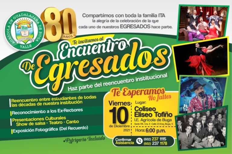 Institución Educativa Agrícola de Guadalajara de Buga Celebra 80 Años institucion educativa agracola de Buga