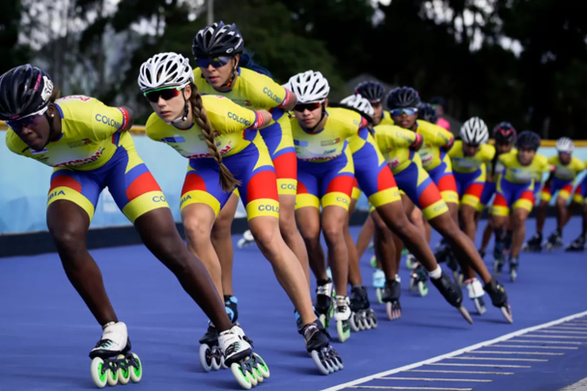 COLOMBIA, POTENCIA MUNDIAL EN PATINAJE DE LÍNEA. Patinaje