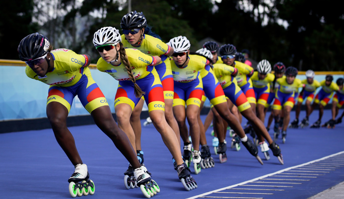 COLOMBIA, POTENCIA MUNDIAL EN PATINAJE DE LÍNEA. Patinaje