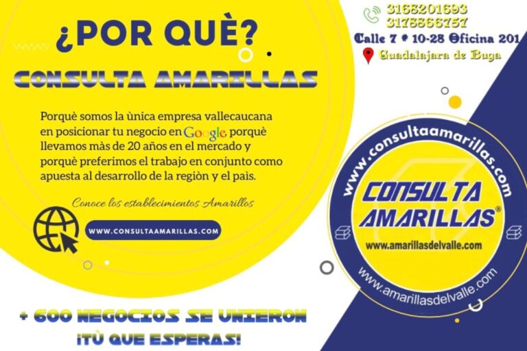 CONSULTA AMARILLAS Y SU CONTRIBUCCIÒN AL SECTOR PRODUCTIVO