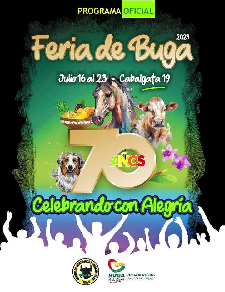 Programación de la Feria de Buga 2023 versión 70