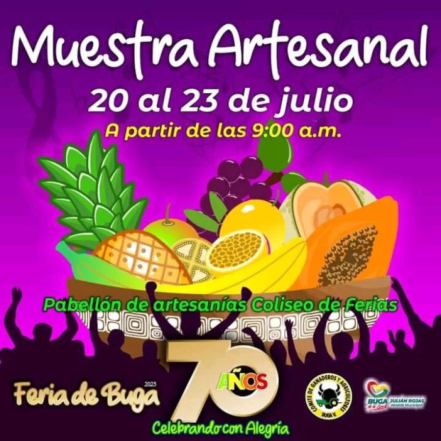 Esta es la programación de la Feria de Buga 2023 versión 70 Esta es la programación de la Feria de Buga 2023 versión 70