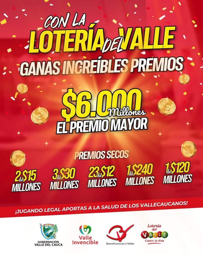 Lotería del Valle; Plan de Premios!!! Lotería del Valle; Plan de Premios!!!