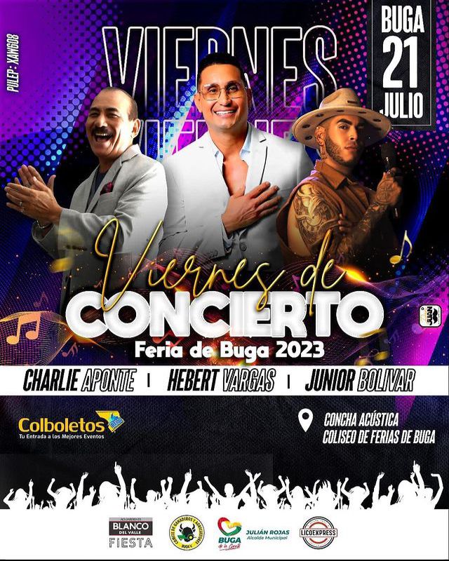 Así se vivieron los Conciertos en la Feria de Buga