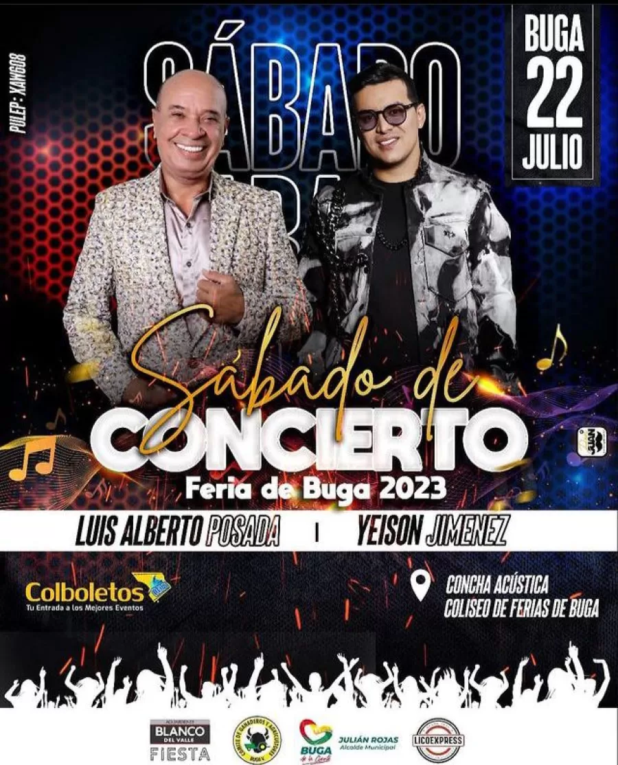 Así se vivieron los Conciertos en la Feria de Buga