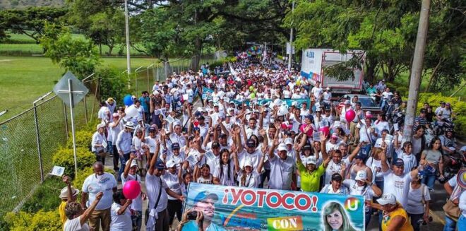 Mario Valens, con la fuerza del pueblo. Mario Valens