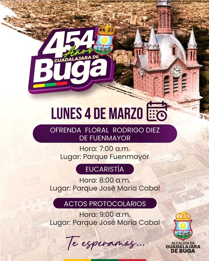 Cumpleaños de Guadalajara de Buga.
