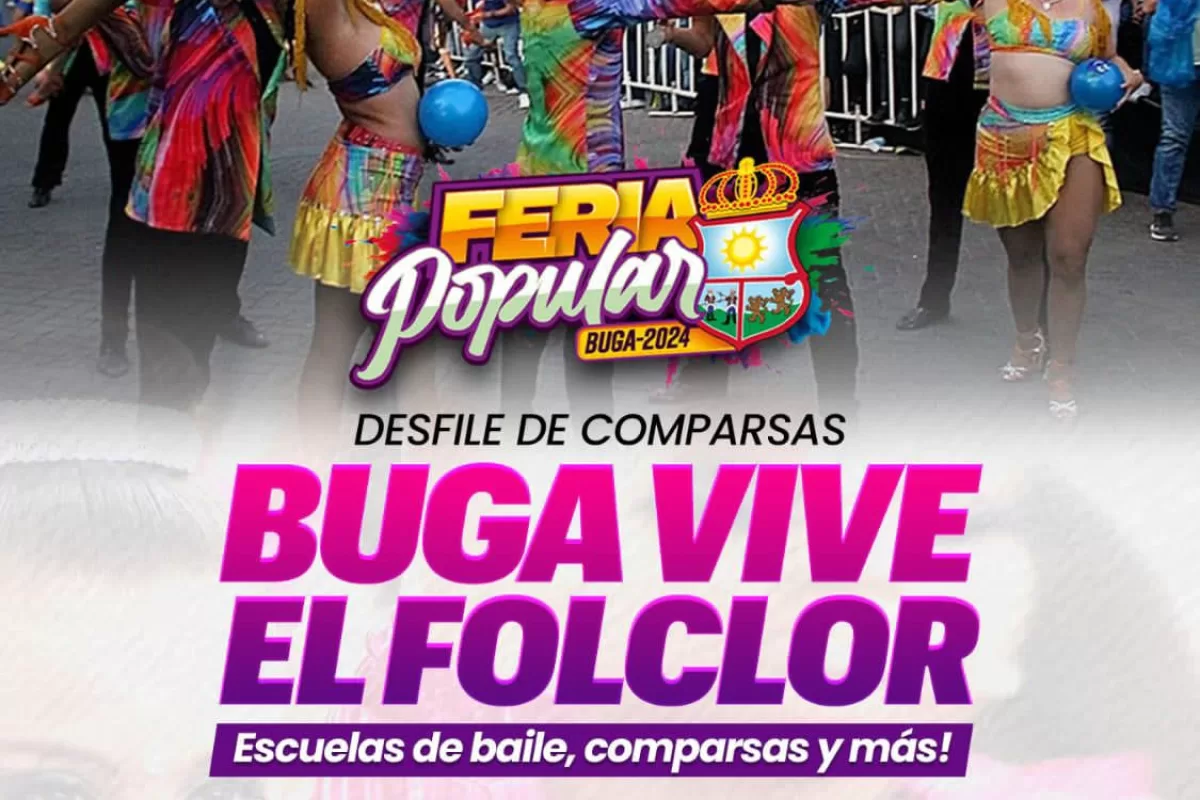Desfile de comparsas “Buga Vive El Folclor”