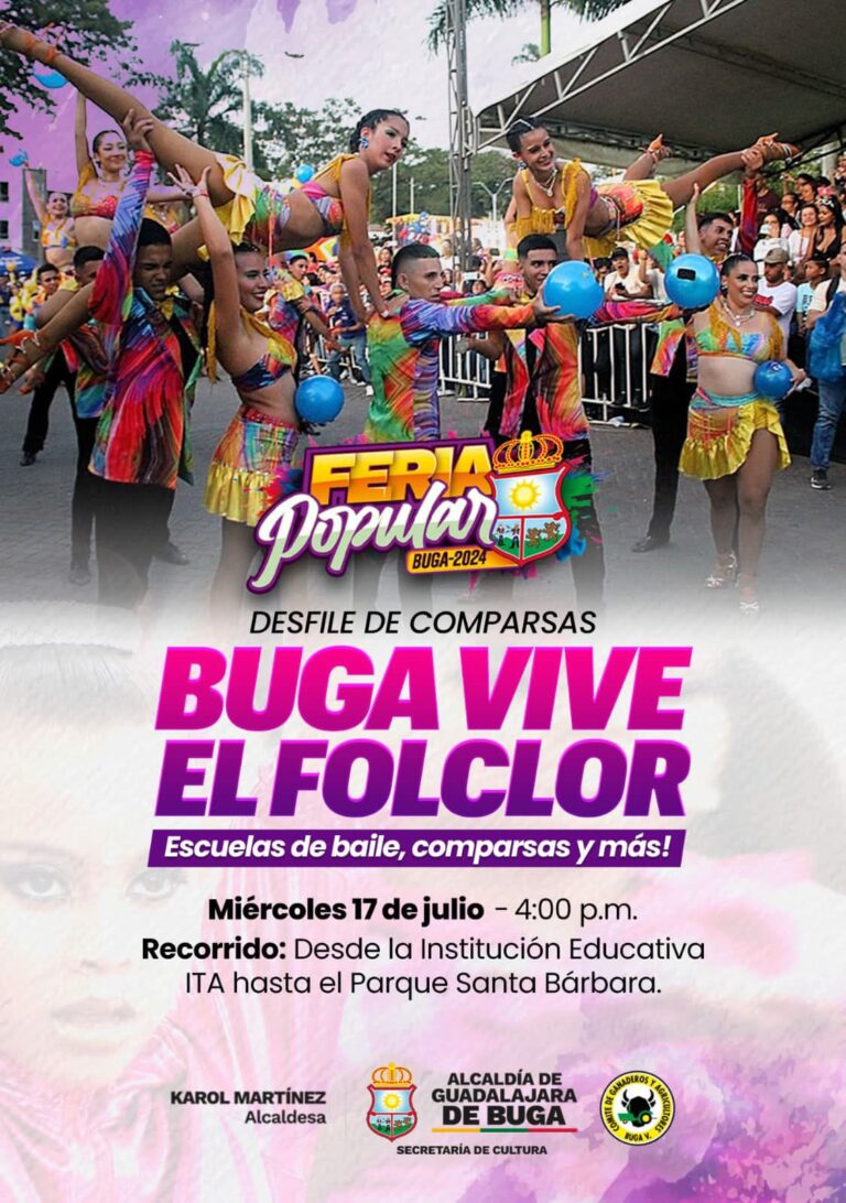 Desfile de comparsas “Buga Vive El Folclor”