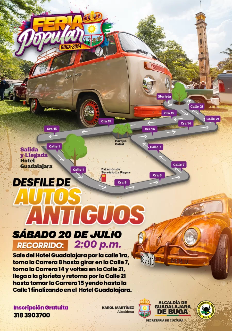 FERIA DE BUGA, VERSIÓN 71 PROGRAMACIÓN HOY 20 DE JULIO