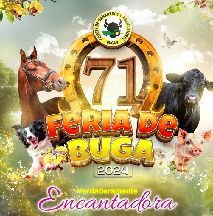CONOCE LA PROGRAMACIÓN DE LA FERIA DE BUGA 2024