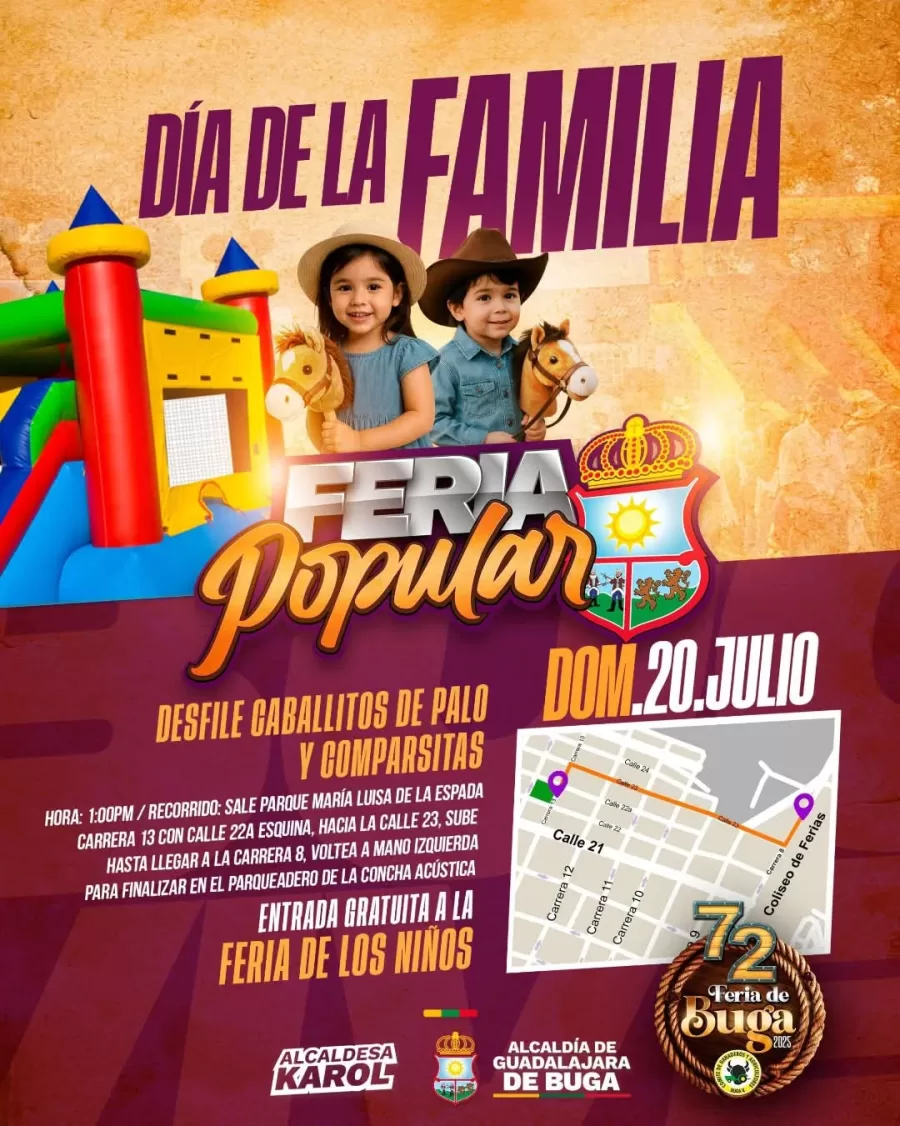 Cabalgata Infantil Feria de Buga Versión 72
