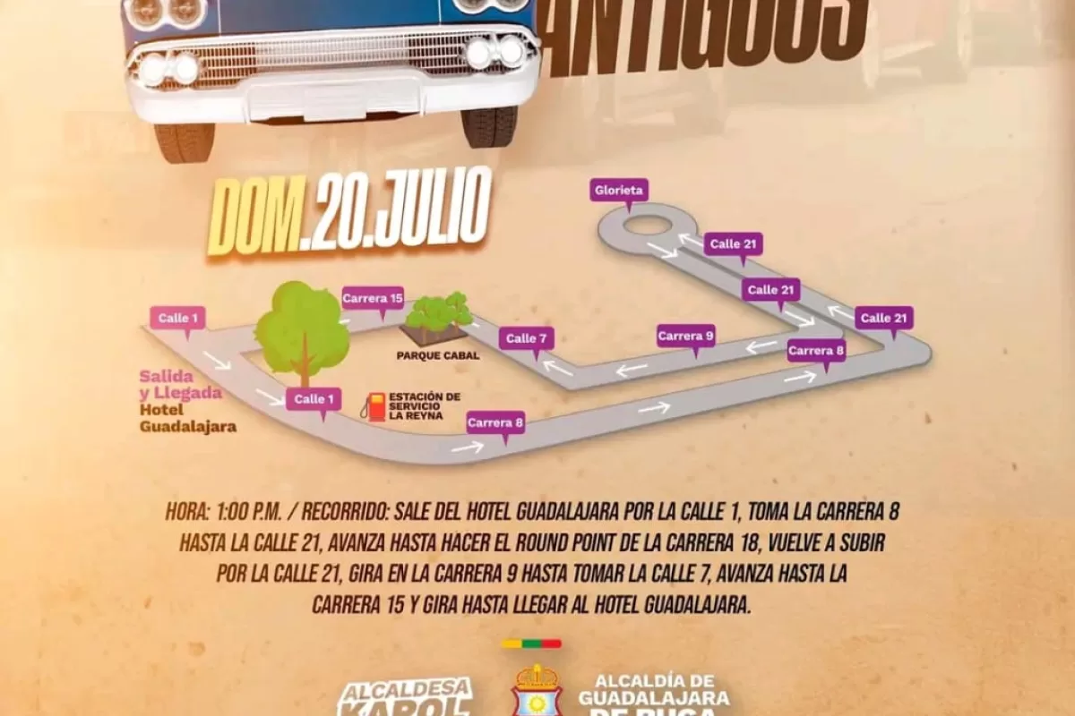 Desfile de Carros Antiguos Feria de Buga Versión 72