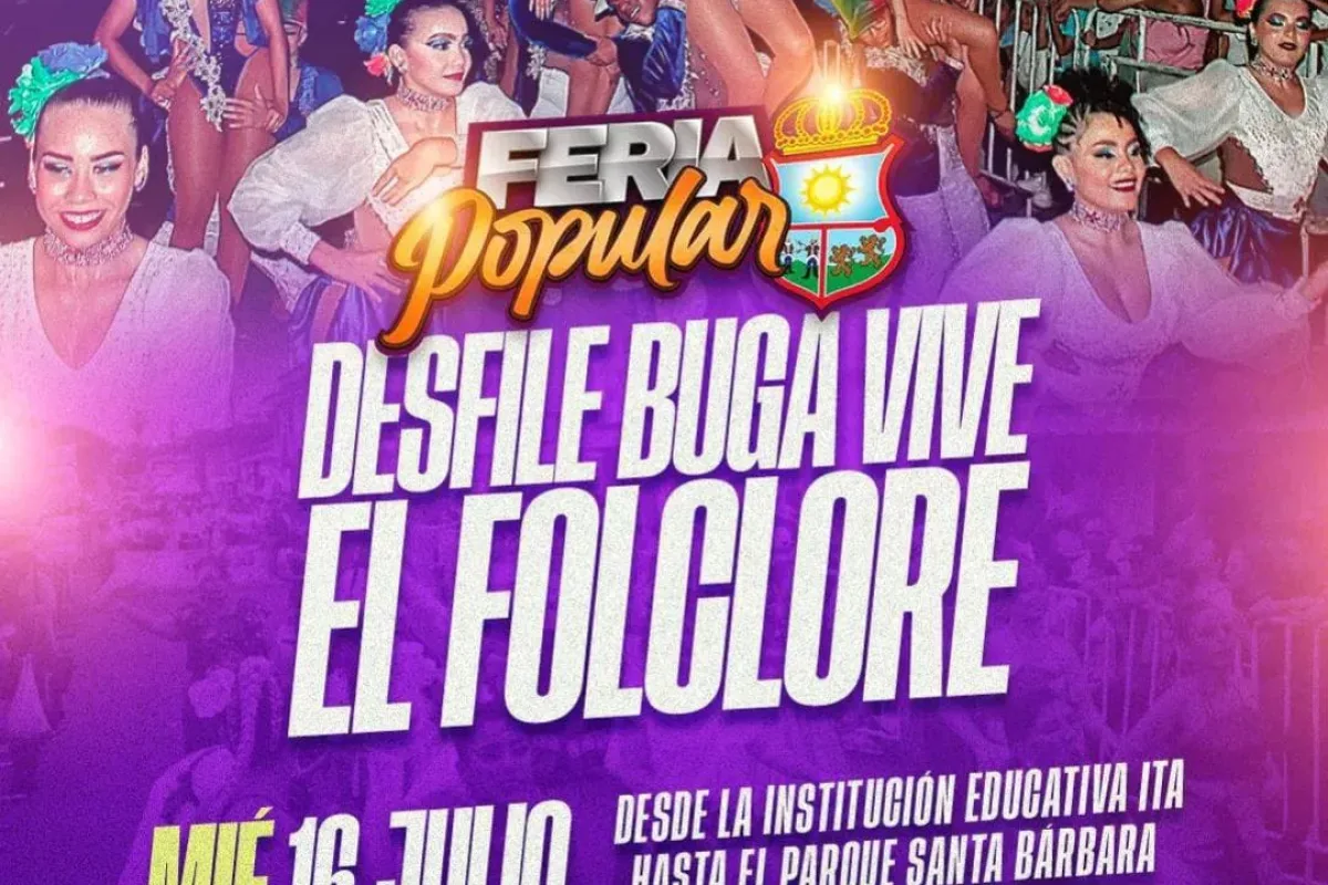 Feria de Buga Desfile de comparsas “Buga Vive El Folclor”