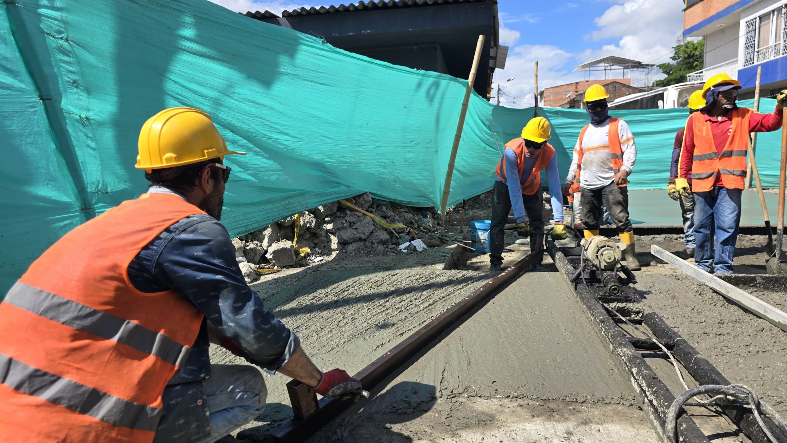 Conectamos los barrios Sajonia y Pueblo Nuevo en Tuluá