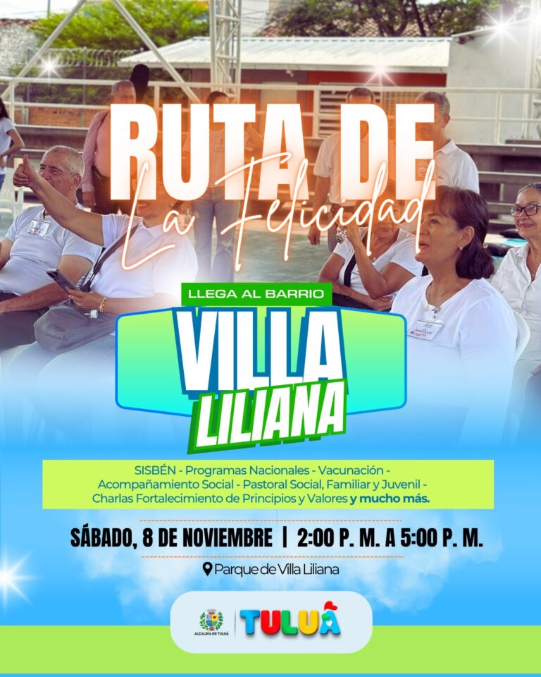 ¡La Ruta de la Felicidad llega a tu barrio!