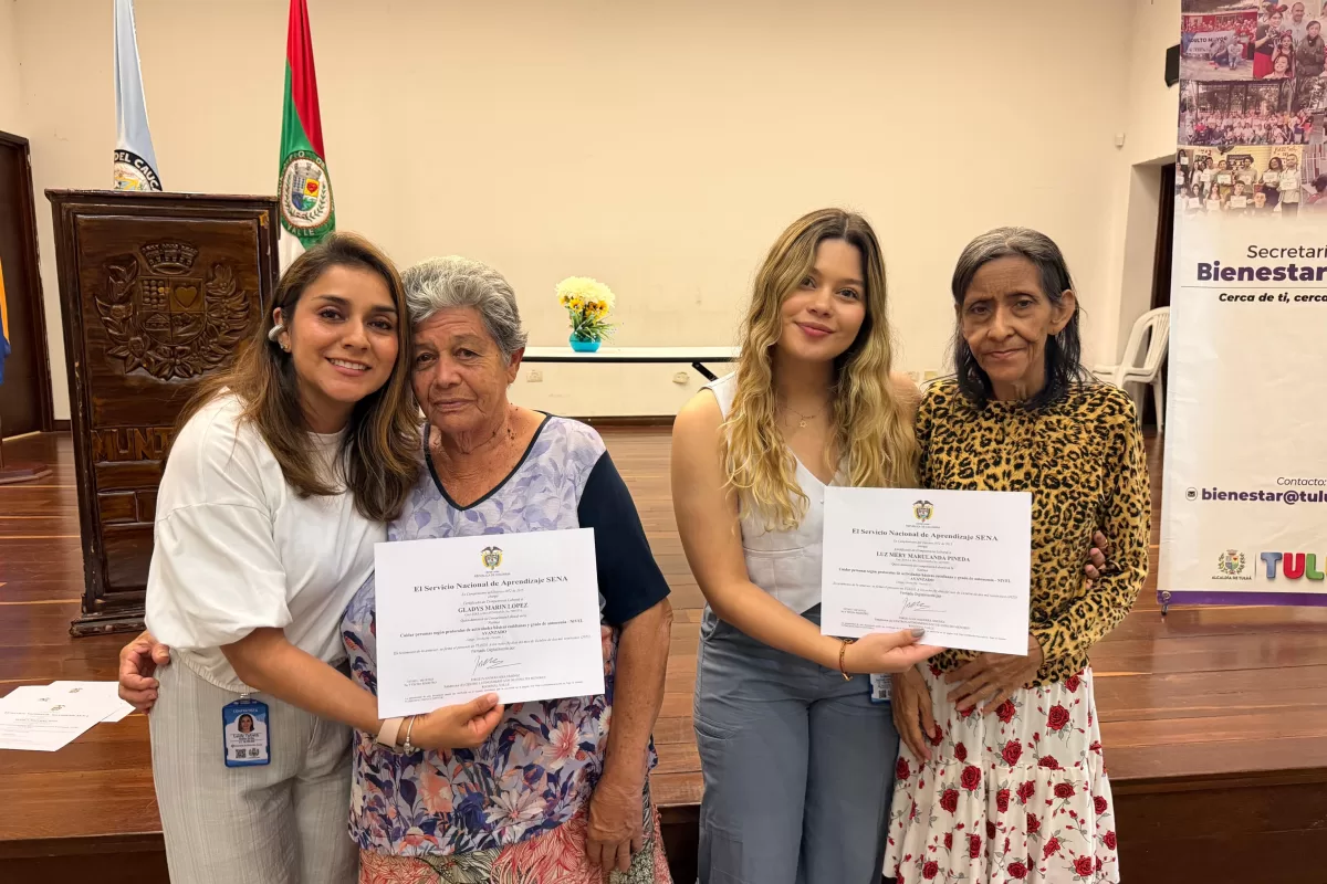 Administración municipal certifica más de 70 cuidadores de personas con discapacidad Administración municipal certifica más de 70 cuidadores de personas con discapacidad