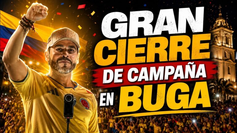 Abelardo De La Espriella cierra su campaña con una multitudinaria demostración de respaldo Emotivo Abelardo De La Espriella cierra su campaña con una multitudinaria demostración de respaldo Emotivo