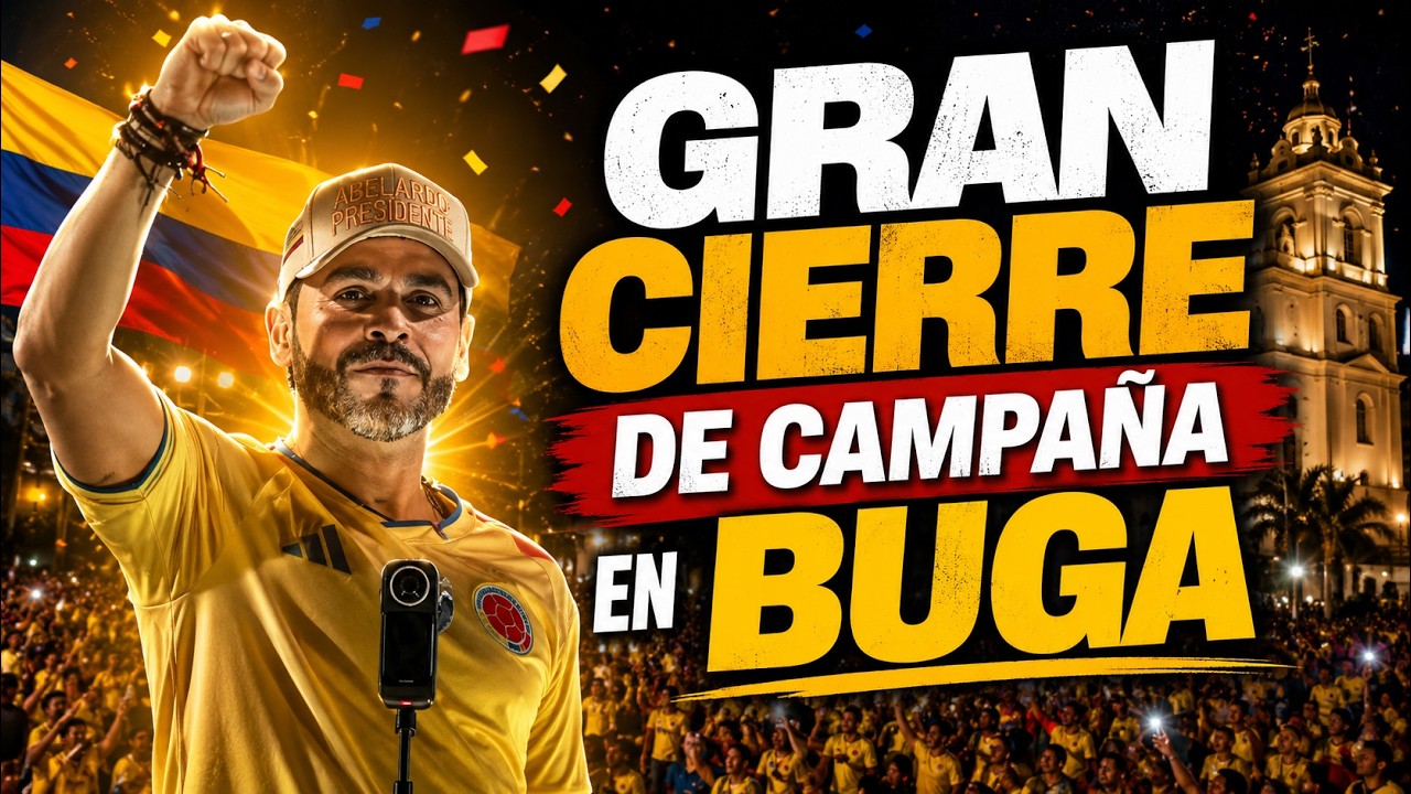 Abelardo De La Espriella cierra su campaña con una multitudinaria demostración de respaldo Emotivo