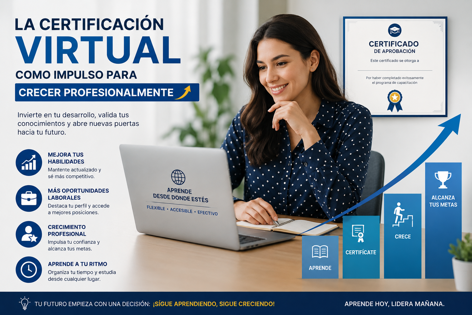 La certificación virtual como impulso para crecer profesionalmente