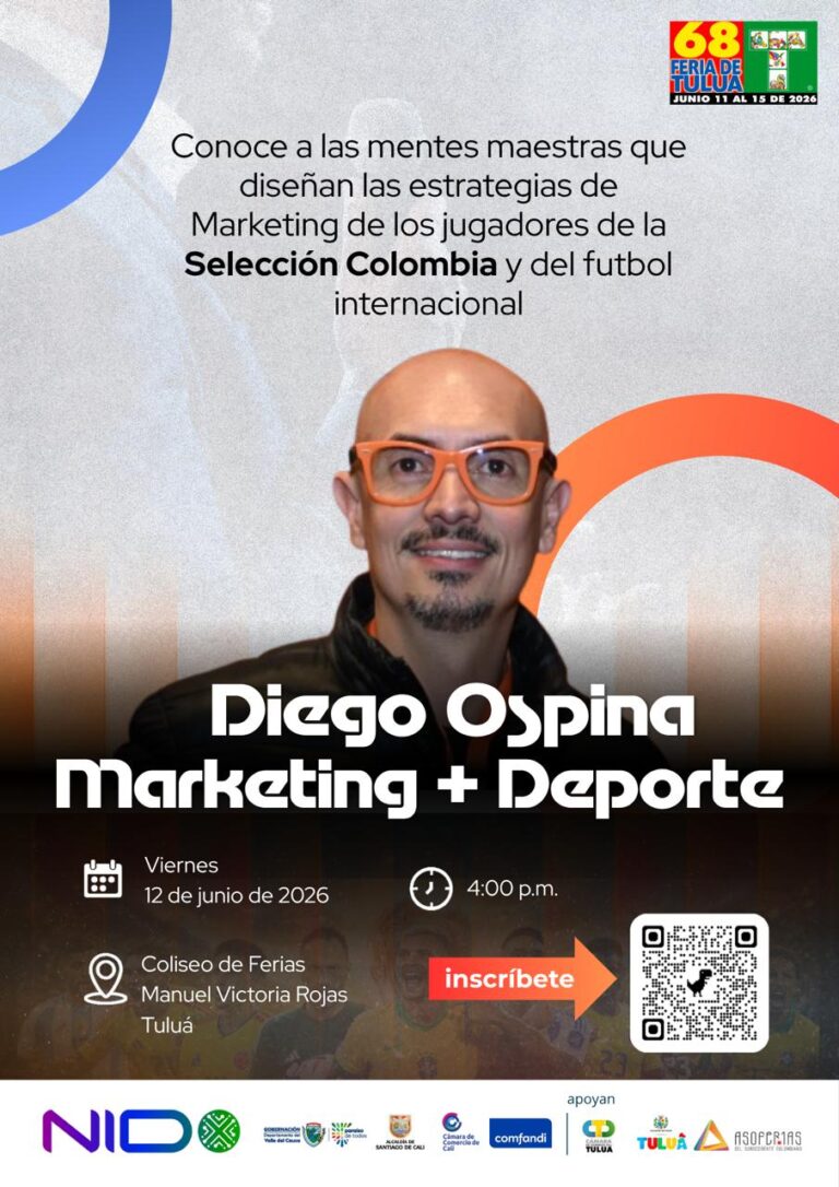 Los estrategas detrás del marketing de la Selección Colombia compartirán sus secretos en la Feria de Tuluá