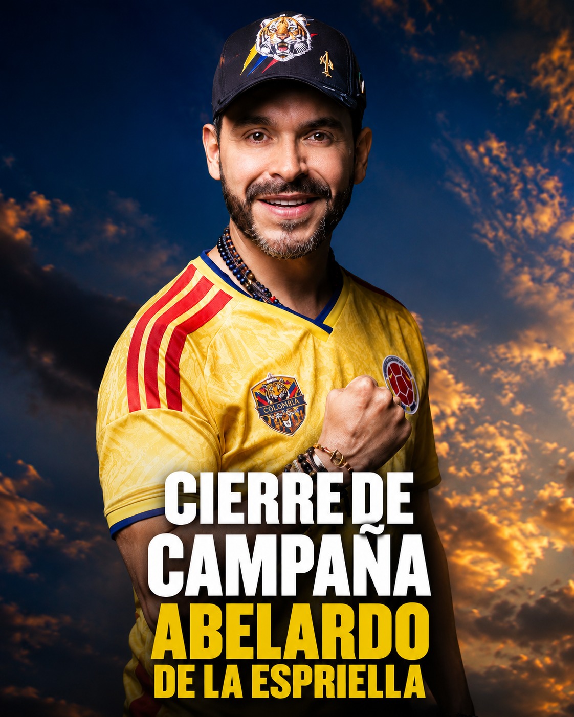 Abelardo De La Espriella cierra su campaña con una multitudinaria demostración de respaldo Emotivo