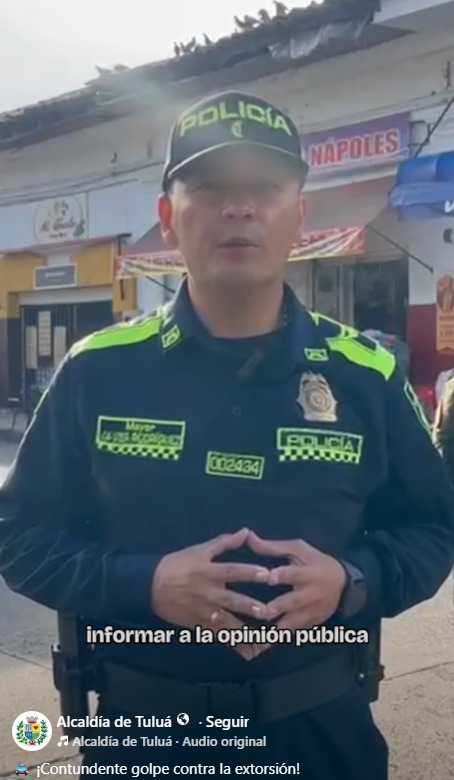 Contundente golpe contra la extorsión en Tuluá Contundente golpe contra la extorsión en Tuluá