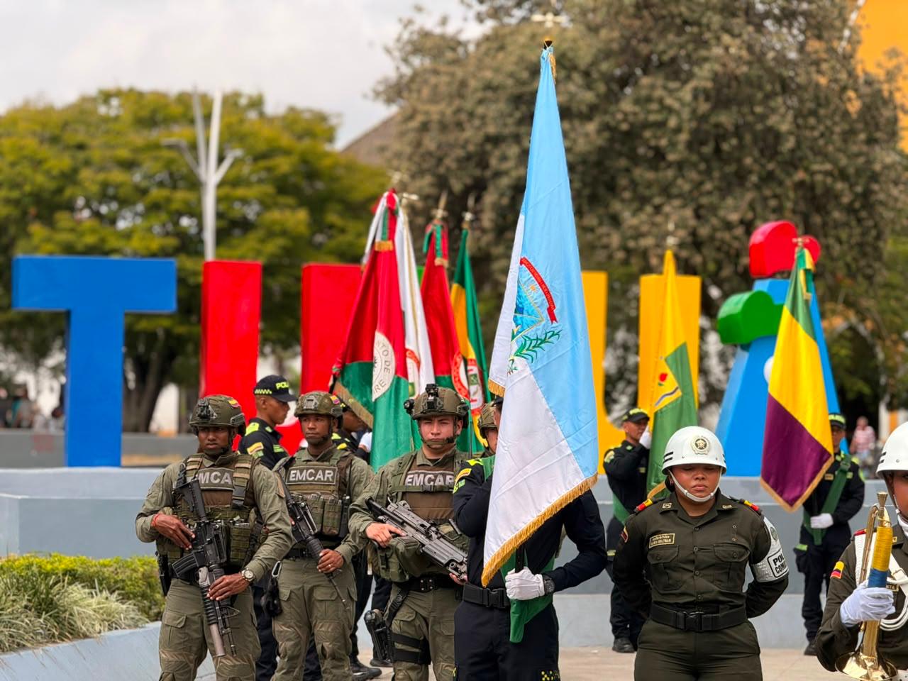 Autoridades y comunidad conmemoraron los 216 años de la Independencia de Colombia en Tuluá Autoridades y comunidad conmemoraron los 216 años de la Independencia de Colombia en Tuluá