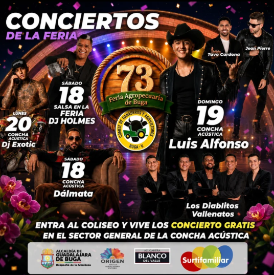 🎶🎡 ¡La 73 Feria de Buga, “Hay Campo en La Feria”! 🎤 🎶🎡 ¡La 73 Feria de Buga, “Hay Campo en La Feria”! 🎤