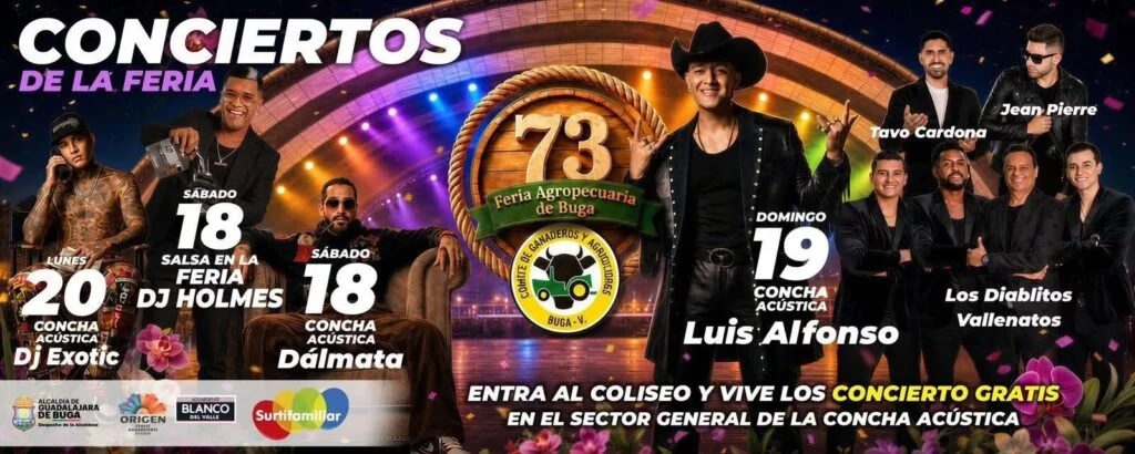 La Feria de Buga 73; confirmó que “hay campo en la Feria”; una celebración que unió al campo y la ciudad La Feria de Buga 73; confirmó que “hay campo en la Feria”; una celebración que unió al campo y la ciudad