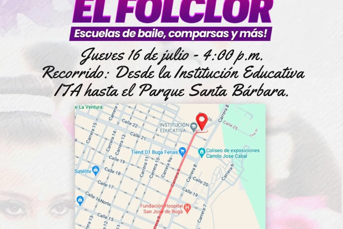 Desfile de comparsas “Buga Vive El Folclor”