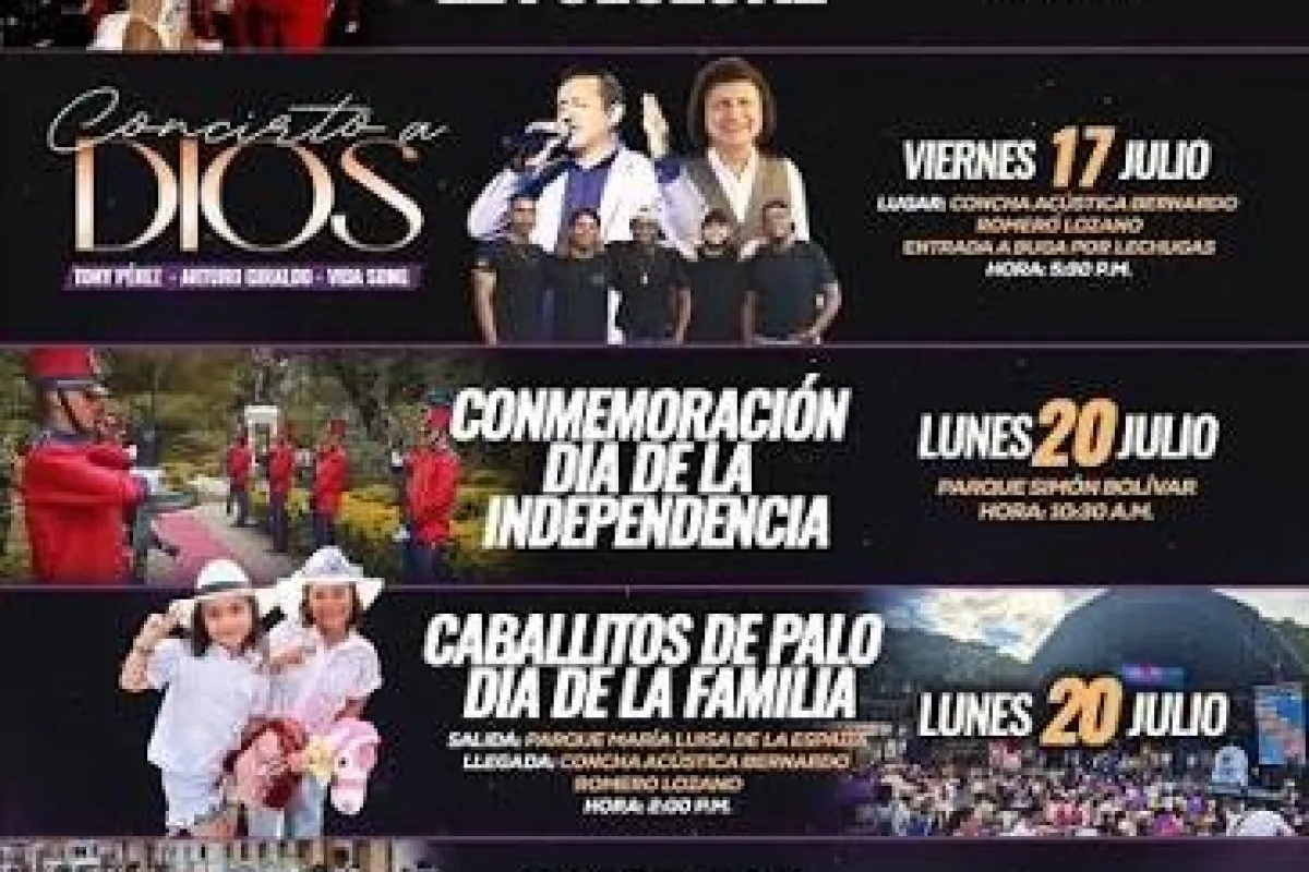 CONOCE LA PROGRAMACIÒN DE LA FERIA DE BUGA CONOCE LA PROGRAMACIÒN DE LA FERIA DE BUGA