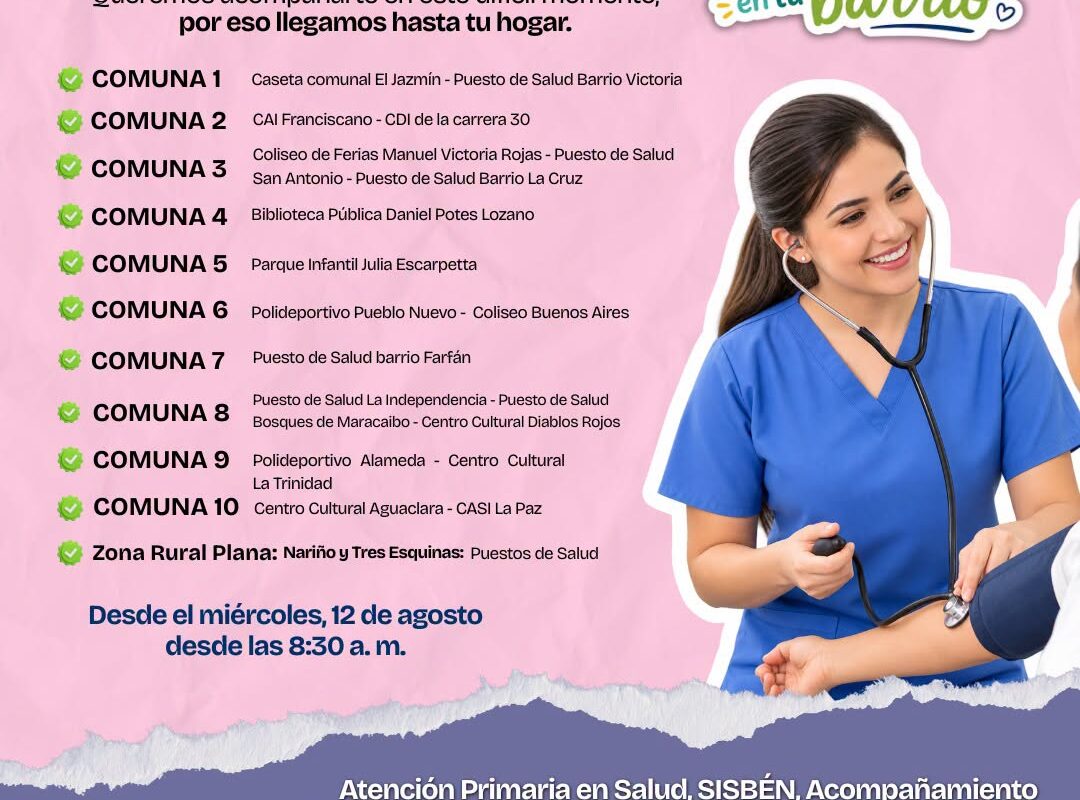 Alcaldía descentraliza la atención y habilita 22 puntos fijos en las 10 comunas de Tuluá