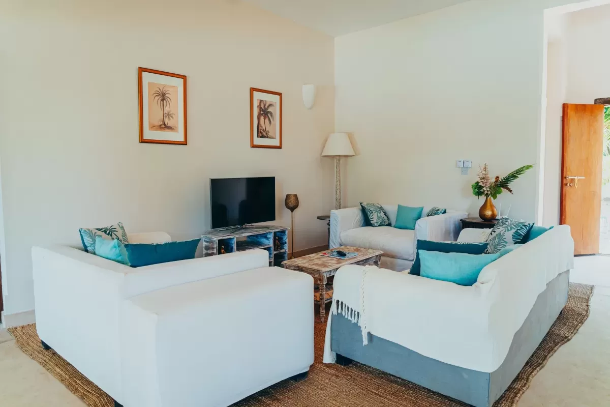 Sala de estar para familias en arriendo en Cali